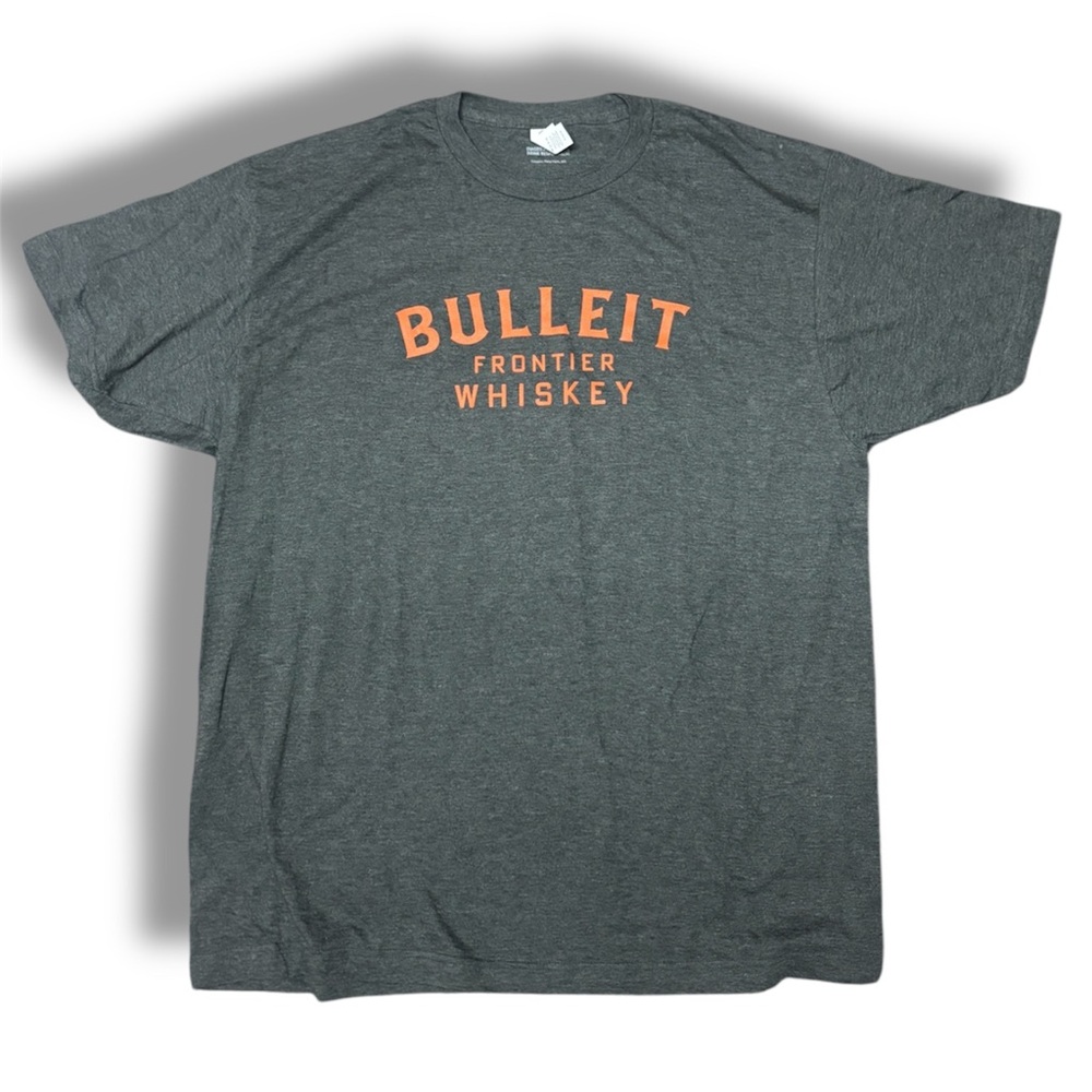 Frontier Whiskey Men's Gray Graphic T-Shirt